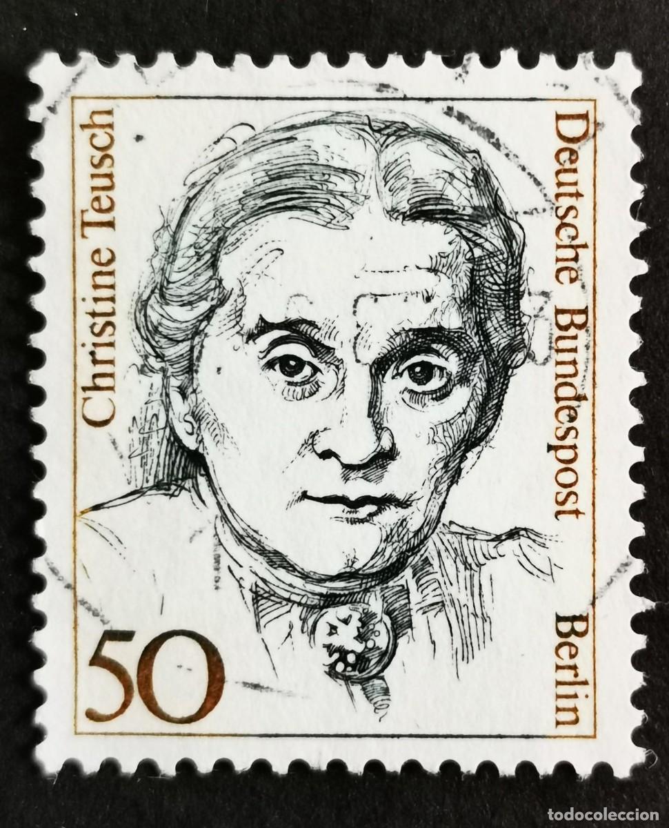 Sellos: Sello Alemania Berl&iacute;n 1986, Mujeres alemanas: Christine Teusch (1888-1968), 50 Pf. Michel: DE-BE 770
