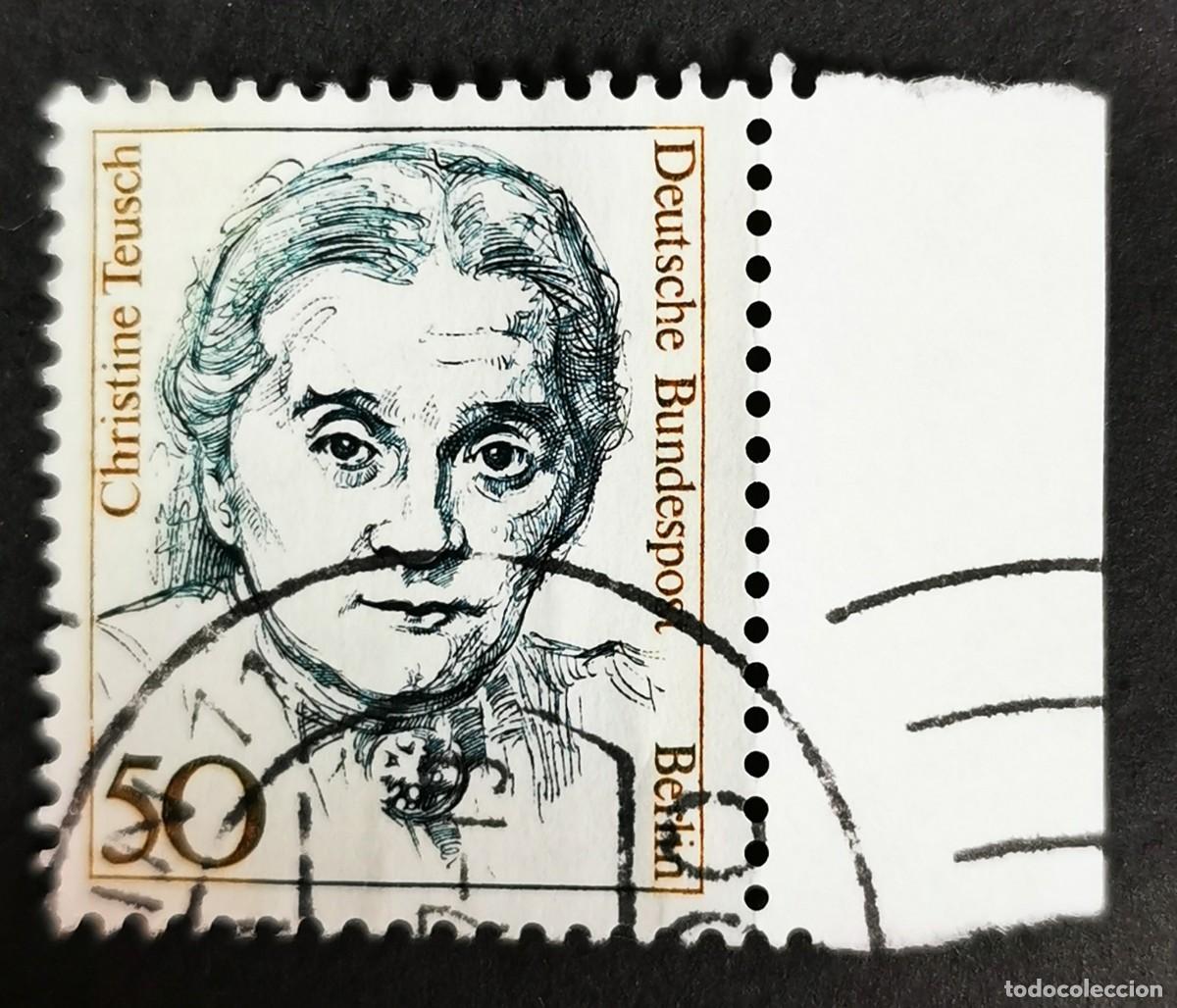 Sellos: Sello Alemania Berl&iacute;n 1986, Mujeres alemanas: Christine Teusch (1888-1968), 50 Pf. Michel: DE-BE 770