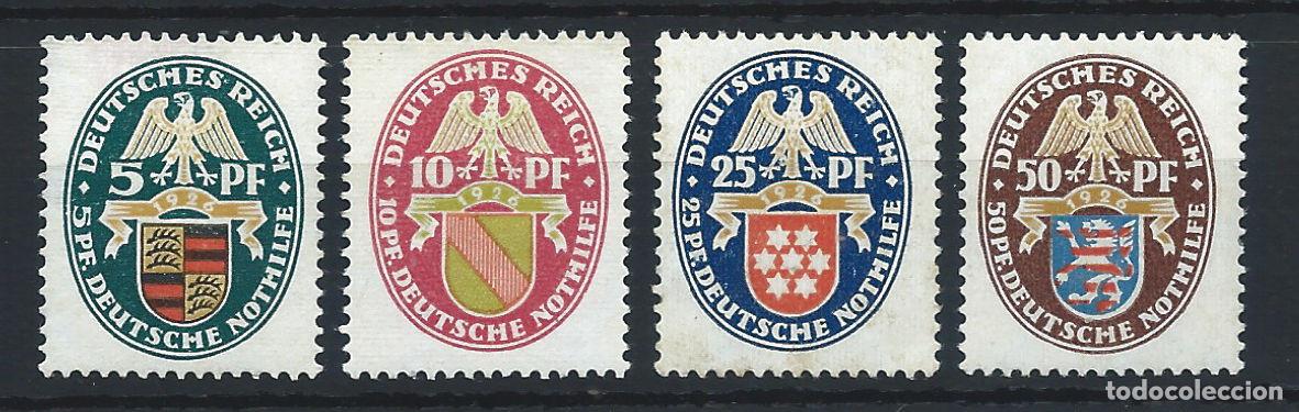 Sellos: Allemagne Empire N&deg;390/93** (MNH) 1926 - Armoiries