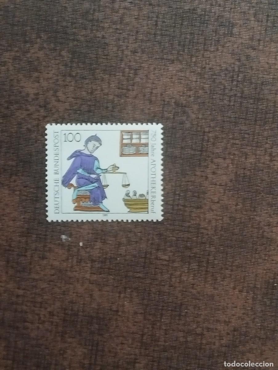 Sellos: 17.08/ Alemania Federal.1991. 100 pf. Serie completa en nuevo