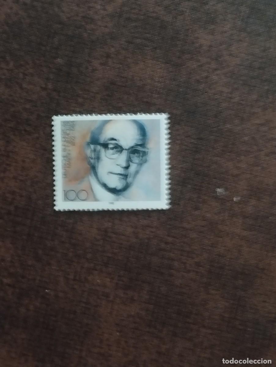 Sellos: 17.08/ Alemania Federal.1992. 100pf. Serie completa en nuevo