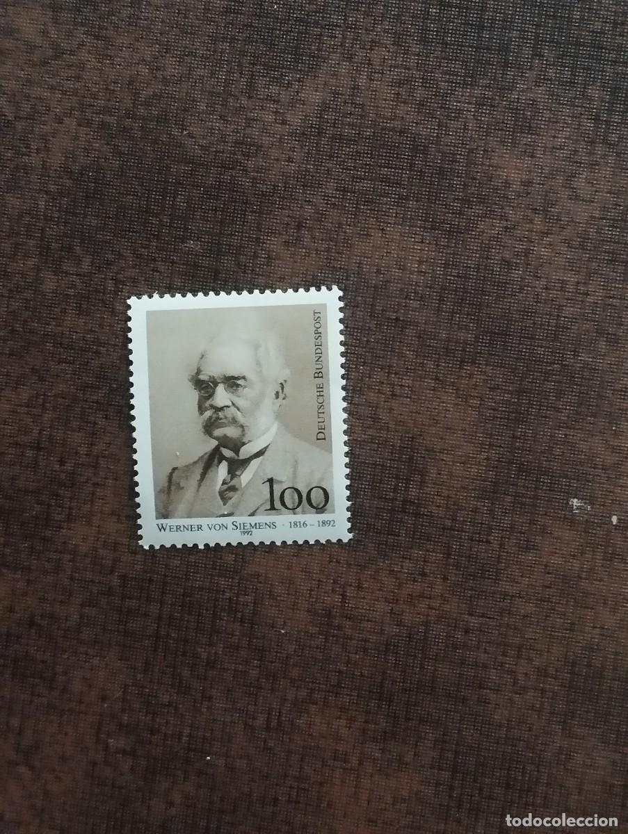 Sellos: 17.08/ Alemania Federal.1992. 100pf. Serie completa en nuevo