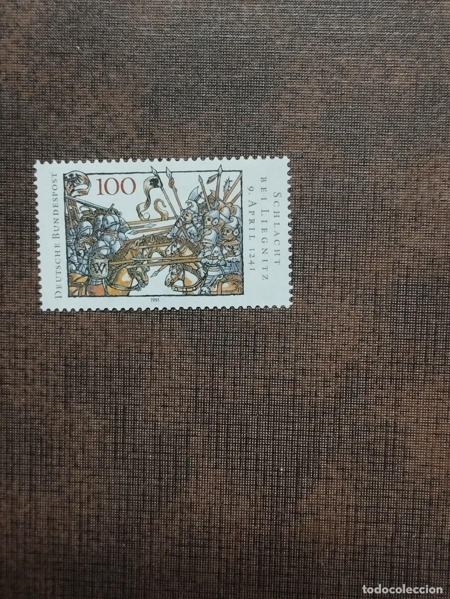 Stamps: 17.08/ Alemania Federal.1991. 100 pf. Serie completa en nuevo