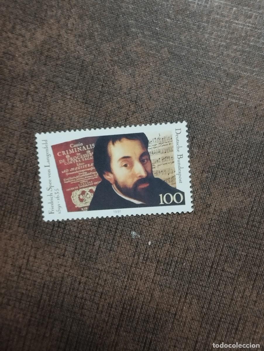 Sellos: 17.08/ Alemania Federal.1991. 100pf. Serie completa en nuevo