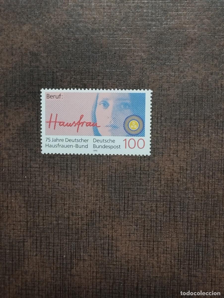 Sellos: 17.08/ Alemania Federal. 1990. 100 pf Serie completa en nuevo