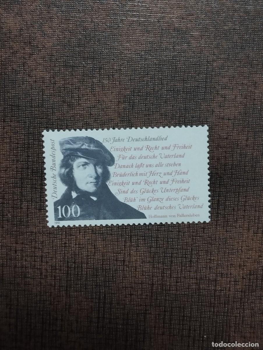 Sellos: 17.08/ Alemania Federal. 1991. 100 pf. Serie completa en nuevo