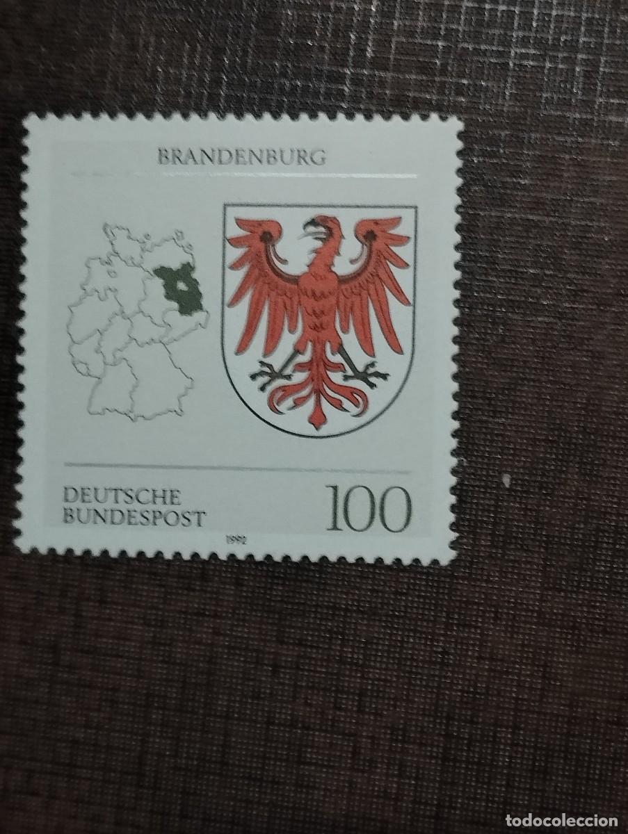 Sellos: 17.08/ Alemania Federal. 1992. 100 pf. Serie completa en nuevo