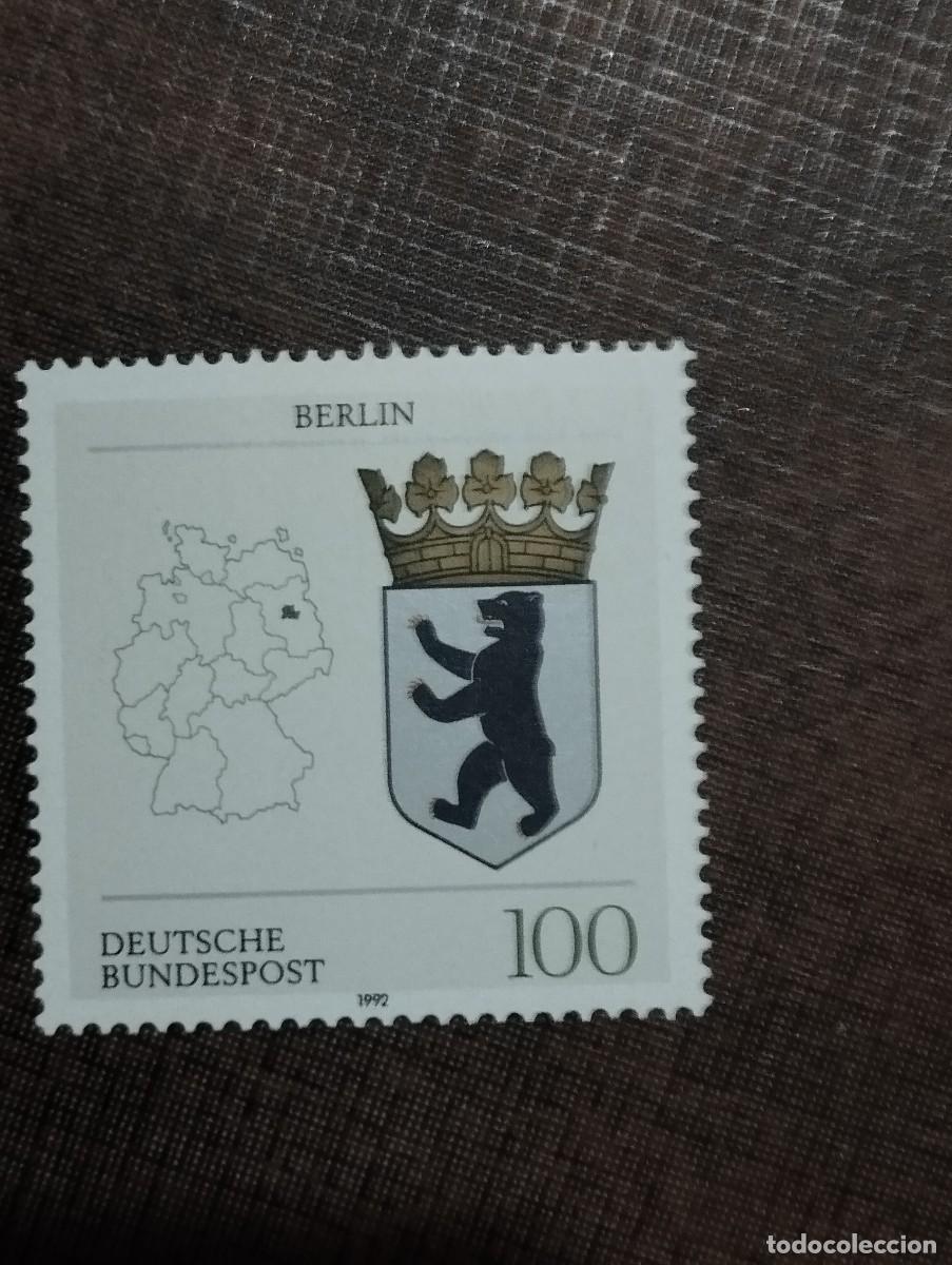 Sellos: 17.08/ Alemania Federal. 1992. 100 pf. Serie completa en nuevo