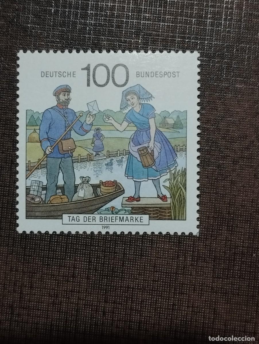 Sellos: 17.08/ Alemania Federal.1991. 100 pf. Serie completa en nuevo