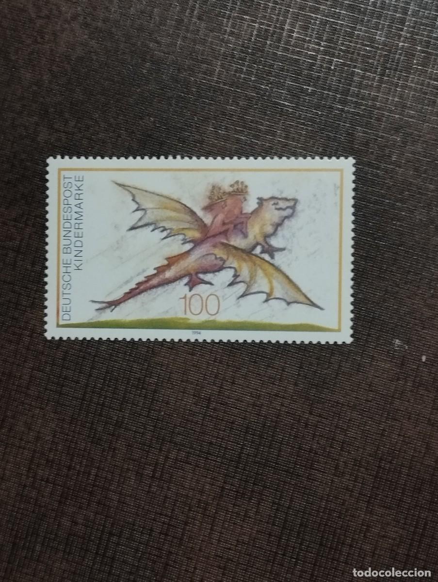 Sellos: 17.08/ Alemania Federal. 1994. 100 pf. Serie completa en nuevo s&iacute;n fija sellos