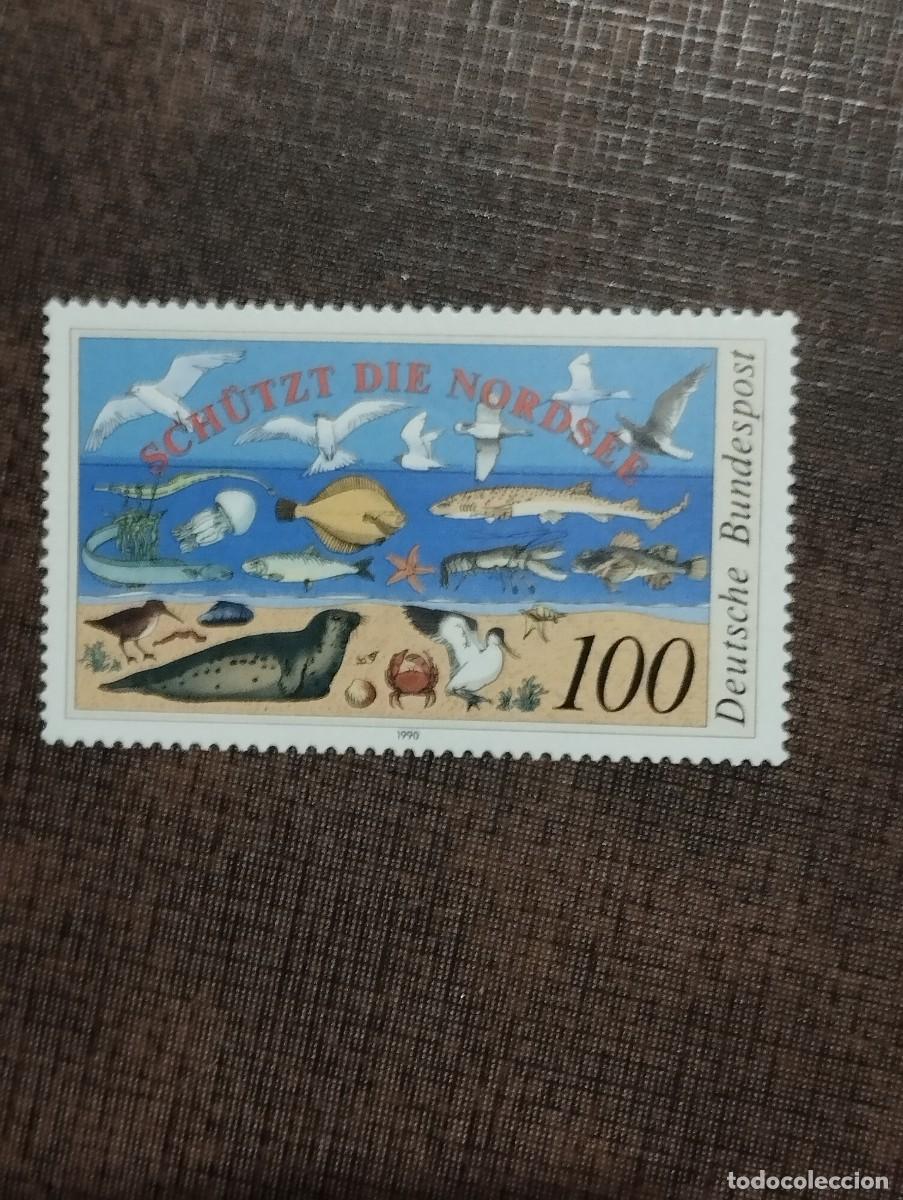 Sellos: 17.08/ Alemania Federal. 1990. 100 pf. Serie completa en nuevo