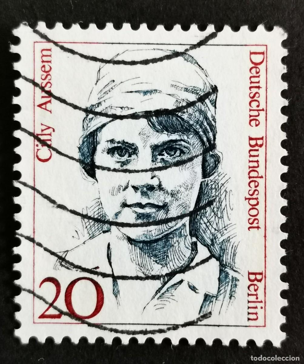 Sellos: Sello Alemania Berl&iacute;n 1988, Mujeres alemanas: Cilly Aussem (1909-1963), 20 Pf. Michel: DE-BE 811