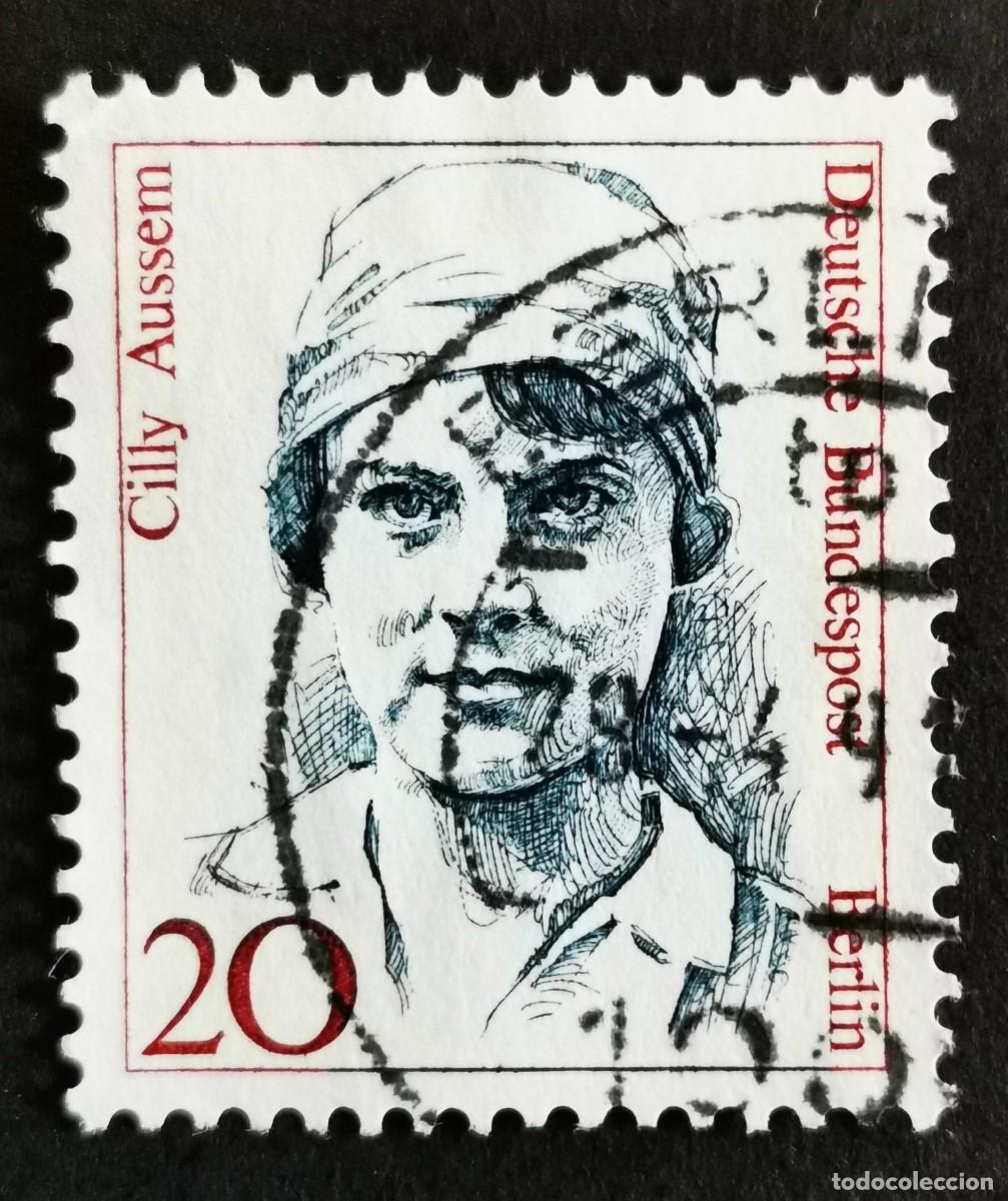 Sellos: Sello Alemania Berl&iacute;n 1988, Mujeres alemanas: Cilly Aussem (1909-1963), 20 Pf. Michel: DE-BE 811