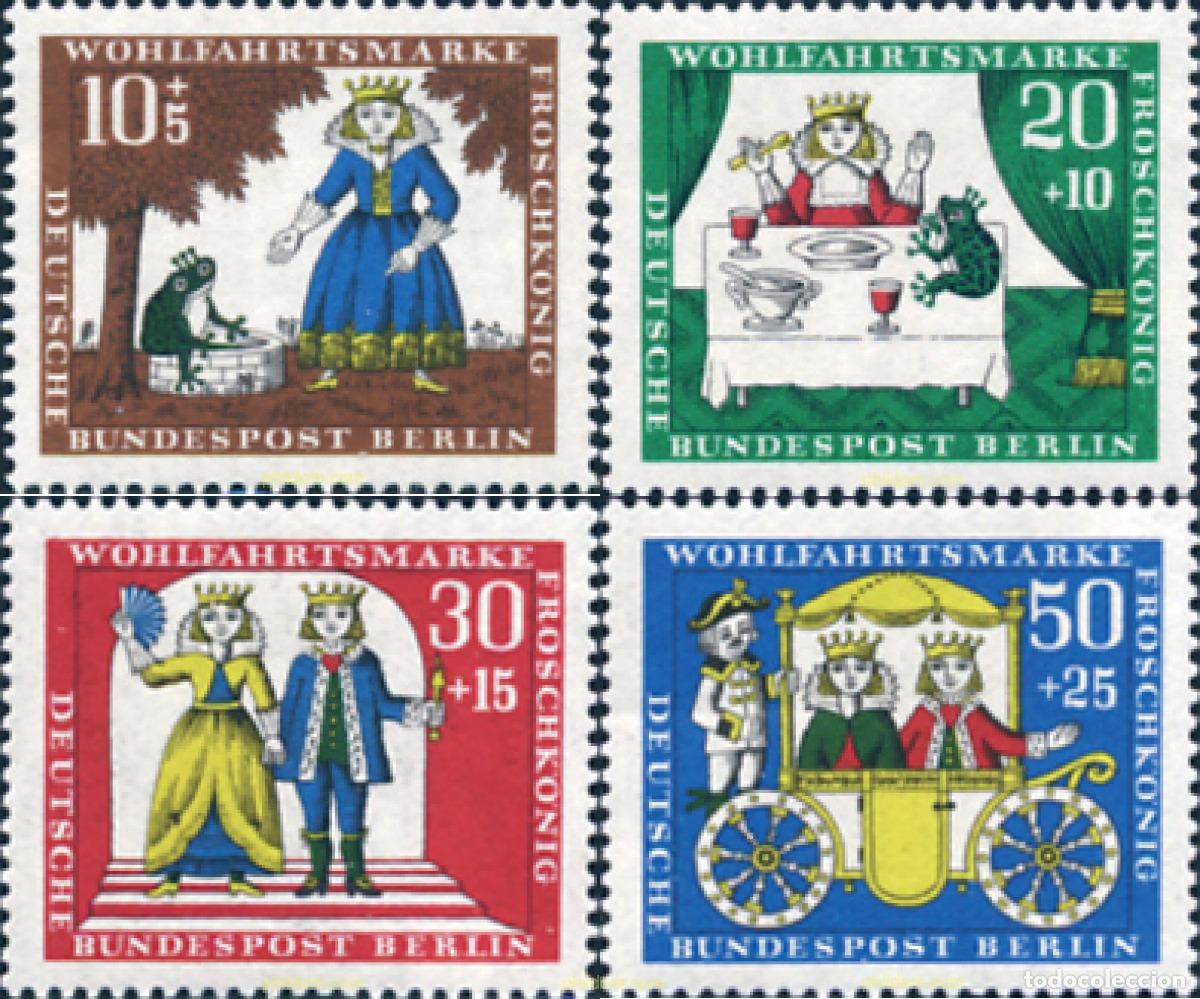 Sellos: 131017 MNH ALEMANIA. Berl&iacute;n 1966 PRO OBRAS DE BENEFICENCIA