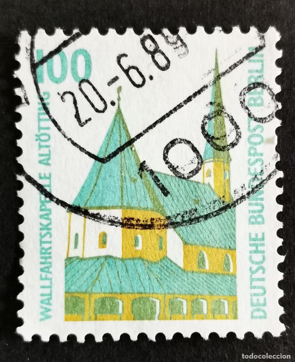 Sellos: Sello Alemania Berl&iacute;n 1989, Ermita de Alt&ouml;tting, 100 Pf. Michel: DE-BE 834A