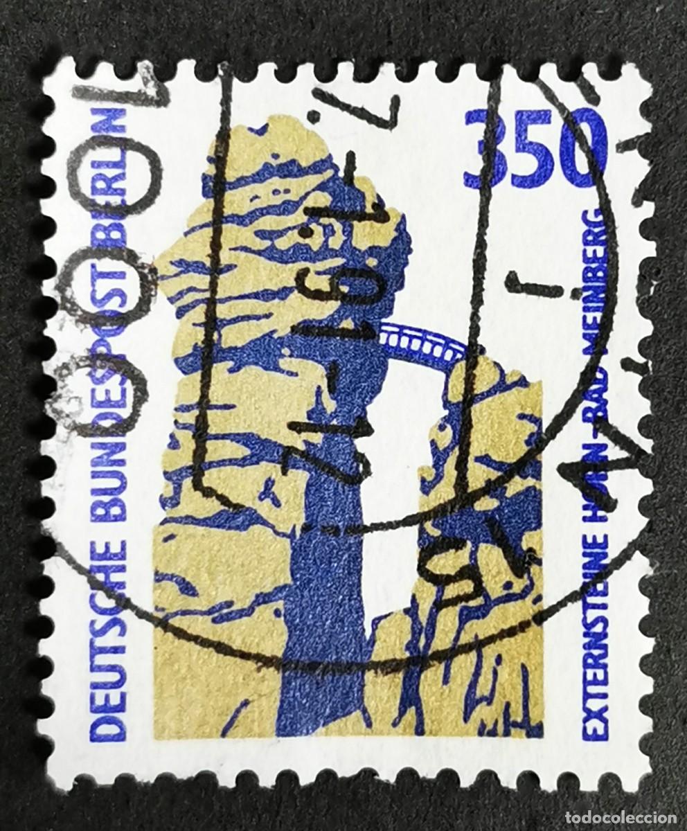 Sellos: Sello Alemania Berl&iacute;n 1989, Piedras exteriores, Horn-Bad Meinberg, 350 Pf. Michel: DE-BE 835A
