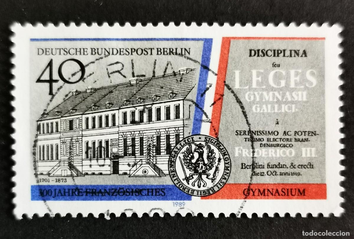 Sellos: Sello Alemania Berl&iacute;n 1989, Antiguo edificio escolar, 40 Pf. Michel: DE-BE 856