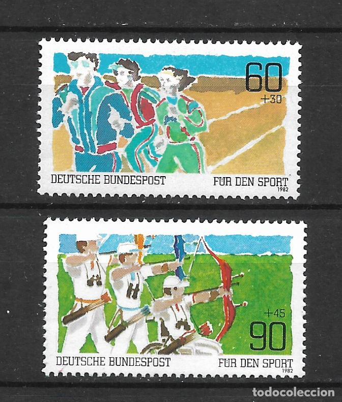Sellos: alemania 1982 michel 1127/1128 ** mnh deportes - 1/30
