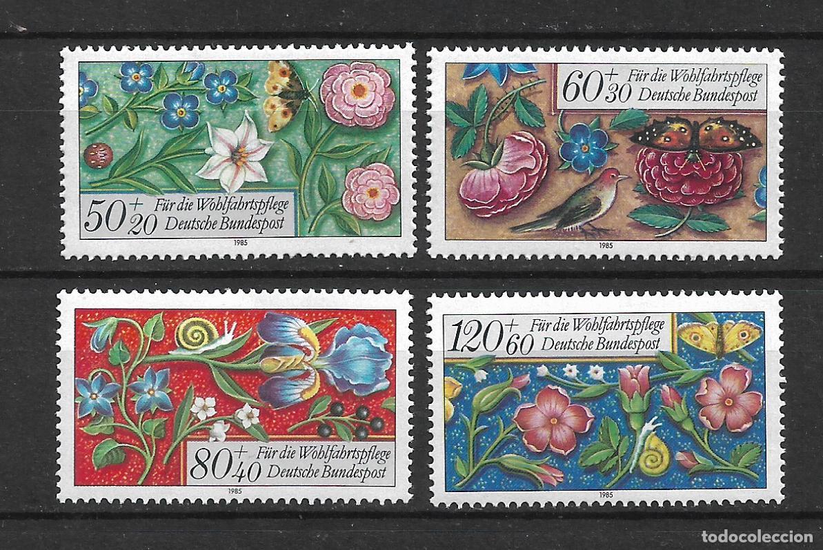 Sellos: alemania 1985 michel 1259/1262 ** mnh - 1/30