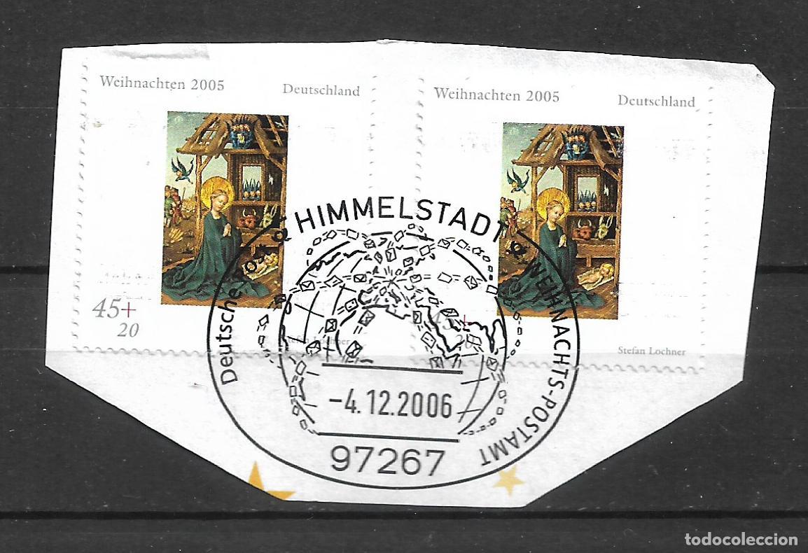 Sellos: alemania 2005 michel 2492 navidad sellado 2006 - 1/30