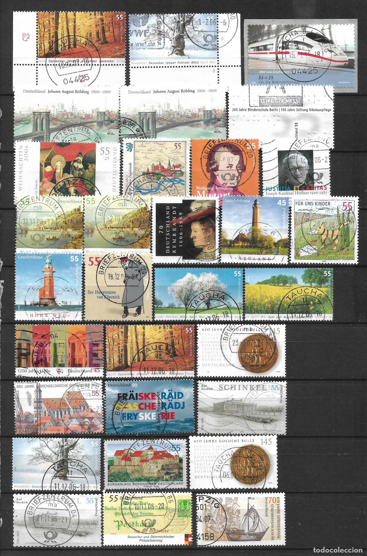 Sellos: alemania 2006 lote 31 sellos usados - 1/31