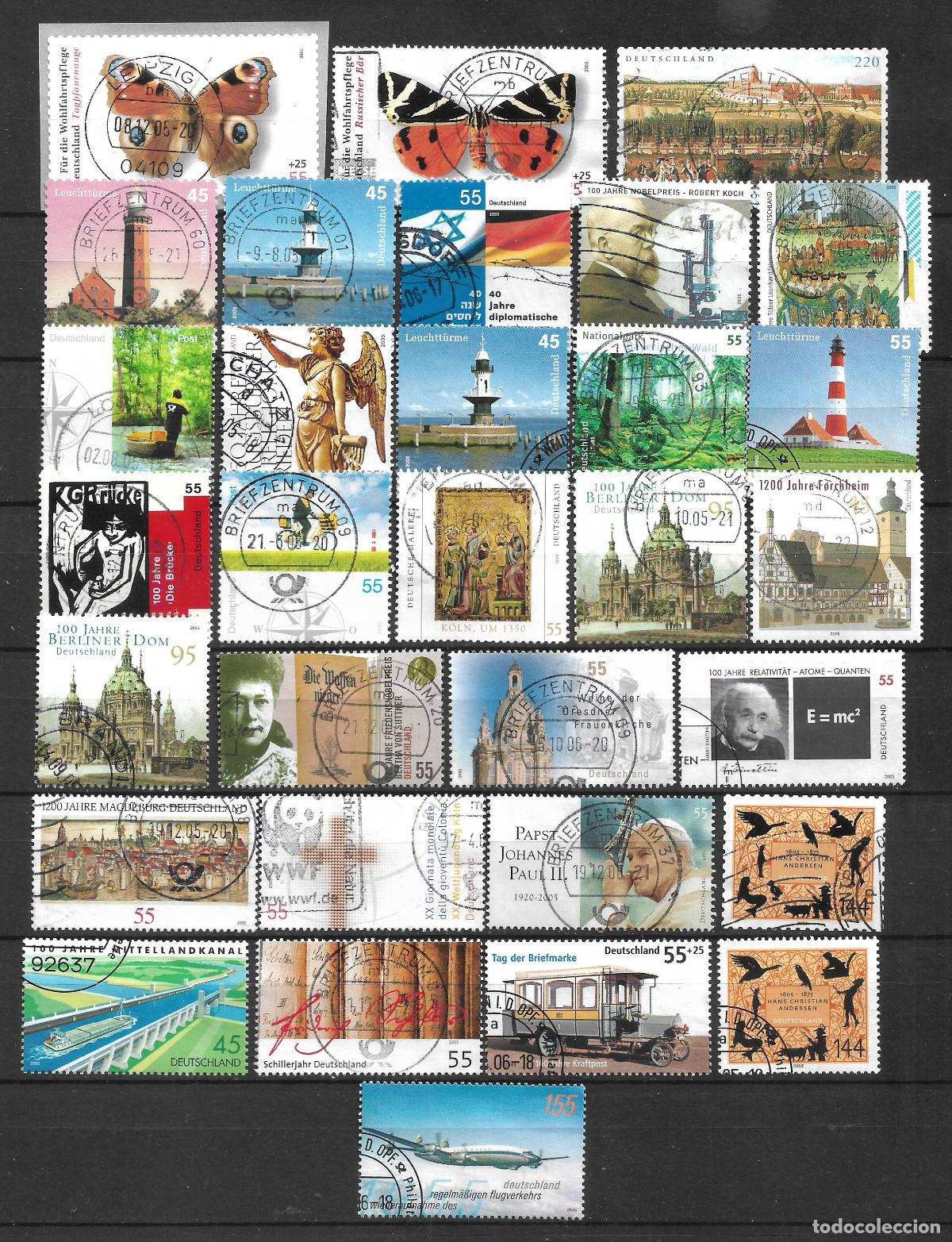 Sellos: alemania 2005 lote 32 sellos usados - 1/31