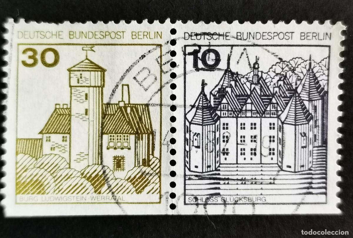 Sellos: Sello Alemania Berl&iacute;n 1977, Ludwigstein/Gl&uuml;cksburg, 40 Pf. Michel: DE-BE W66