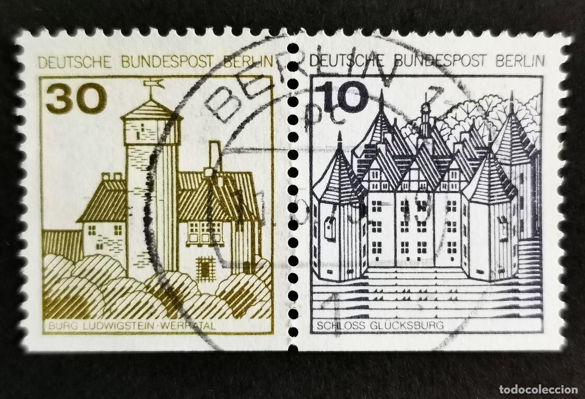 Sellos: Sello Alemania Berl&iacute;n 1977, Ludwigstein/Gl&uuml;cksburg, 40 Pf. Michel: DE-BE W66
