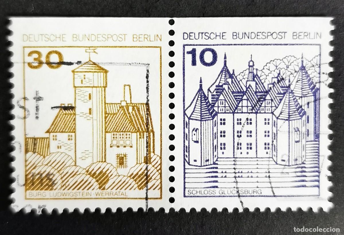 Sellos: Sello Alemania Berl&iacute;n 1977, Ludwigstein/Gl&uuml;cksburg, 40 Pf. Michel: DE-BE W65