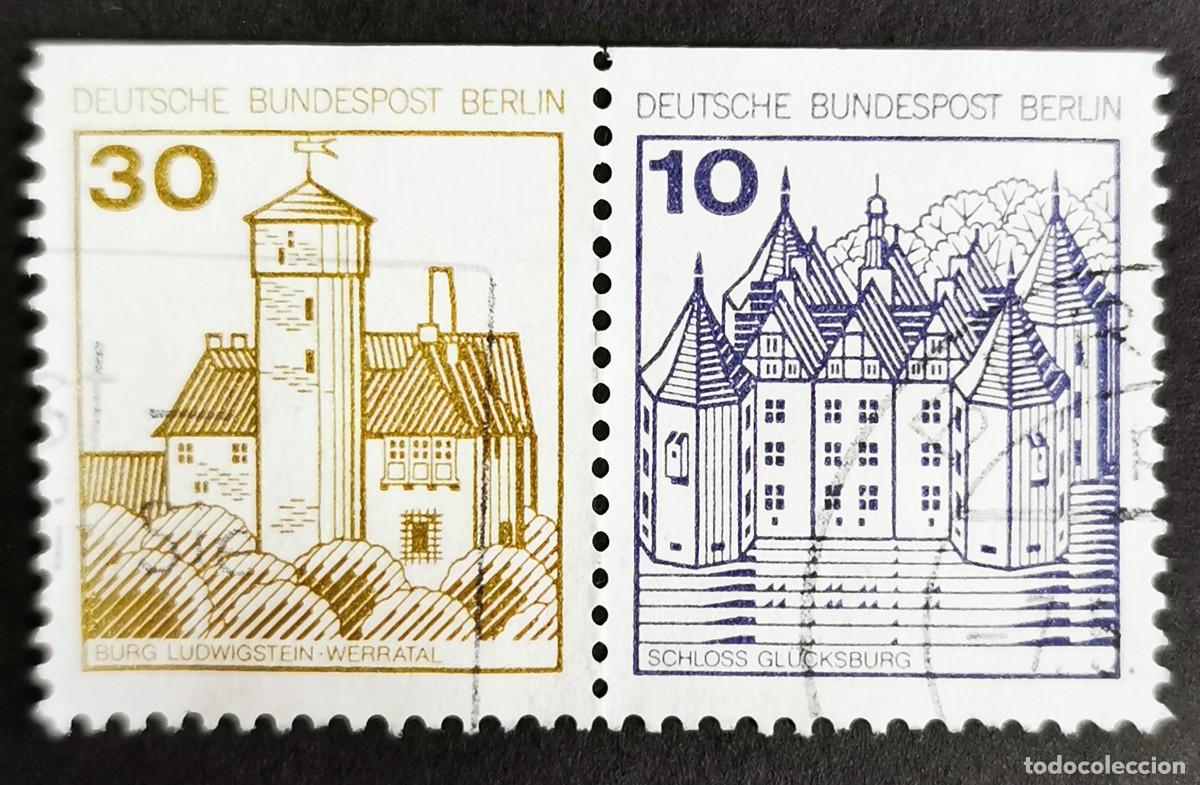 Sellos: Sello Alemania Berl&iacute;n 1977, Ludwigstein/Gl&uuml;cksburg, 40 Pf. Michel: DE-BE W65