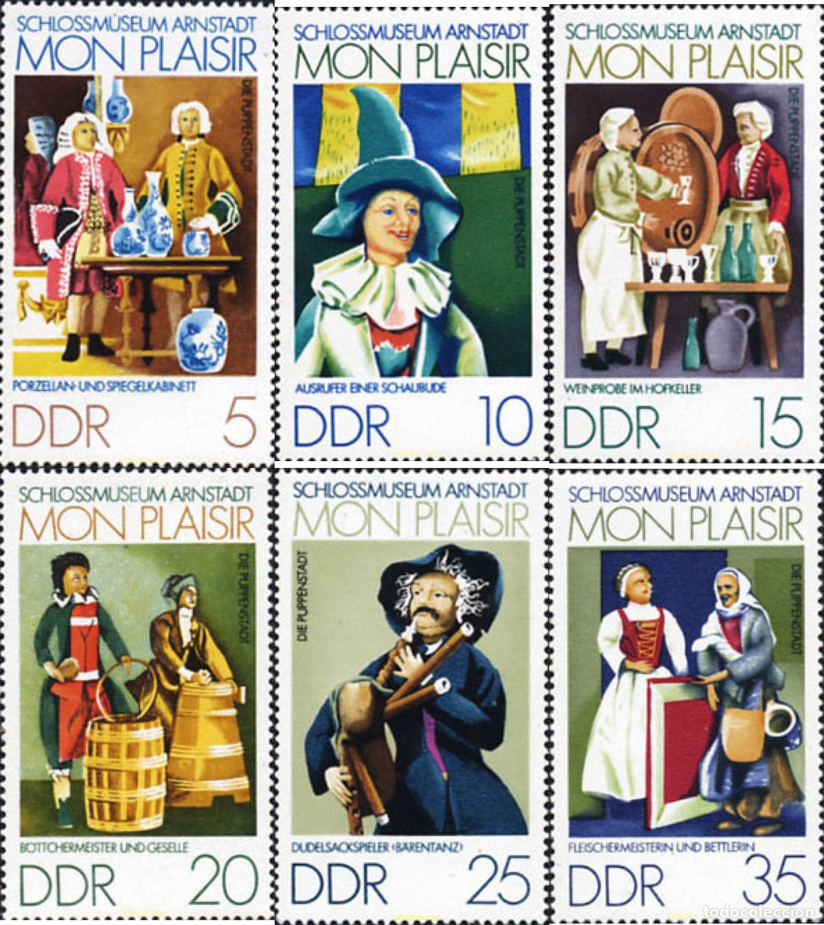 Sellos: 150769 MNH ALEMANIA DEMOCRATICA 1974 MUSEO DEL CASTILLO DE ARNSTADT