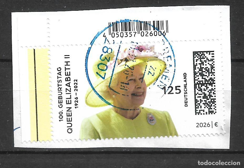 Sellos: alemania 2026 sello isabell II usado - 1/10