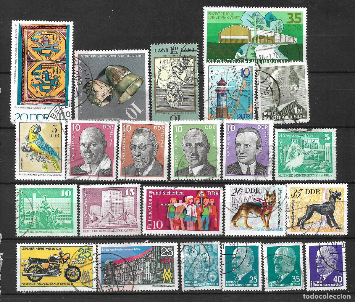 Sellos: alemania ddr lote 23 sellos usado - 1/1