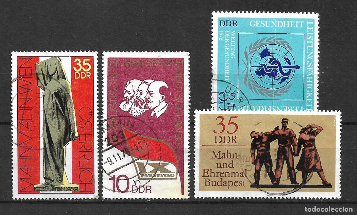 Sellos: alemania ddr lote 4 series completas usado - 1/1