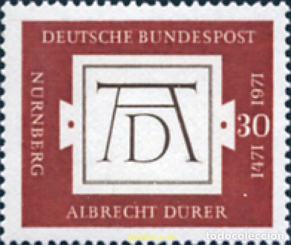 Sellos: 150173 MNH ALEMANIA FEDERAL 1971 500 ANIVERSARIO DEL NACIMIENTO DE ALBRECHT D&Uuml;RER