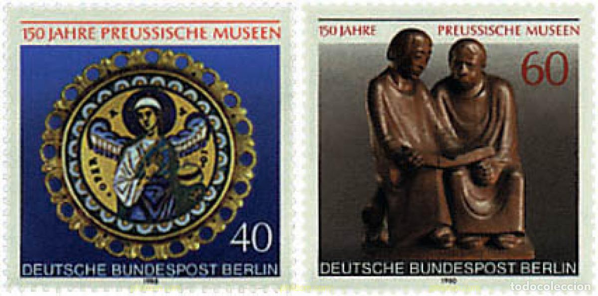 Sellos: 64721 MNH ALEMANIA. Berl&iacute;n 1980 150 ANIVERSARIO DEL MUSEO PRUSIANO DE BERLIN
