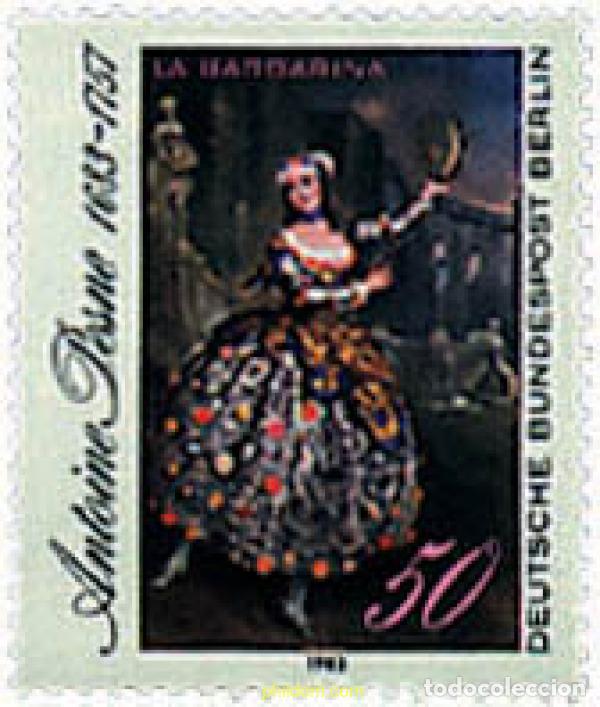Sellos: 64760 MNH ALEMANIA. Berl&iacute;n 1983 300 ANIVERSARIO DEL NACIMIENTO DEL PINTOR ANTOINE PESNE