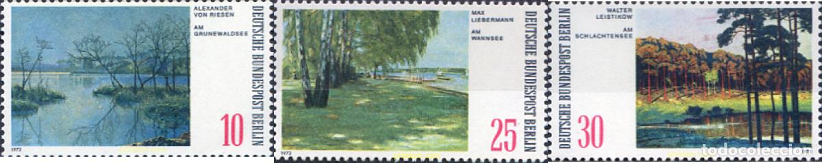 Sellos: 131060 MNH ALEMANIA. Berl&iacute;n 1972 PAISAJES BERLINESES