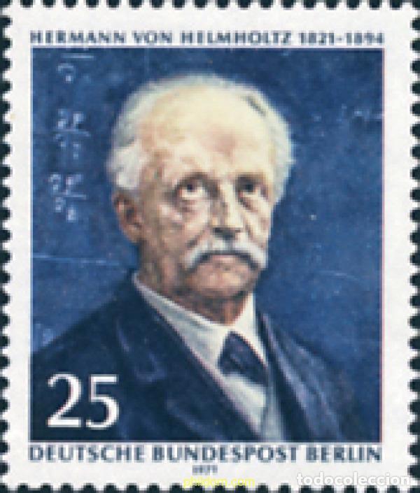 Sellos: 131045 MNH ALEMANIA. Berl&iacute;n 1971 150 ANIVERSARIO DEL NACIMIENTO DE HERMANN VON HELMHOLTZ