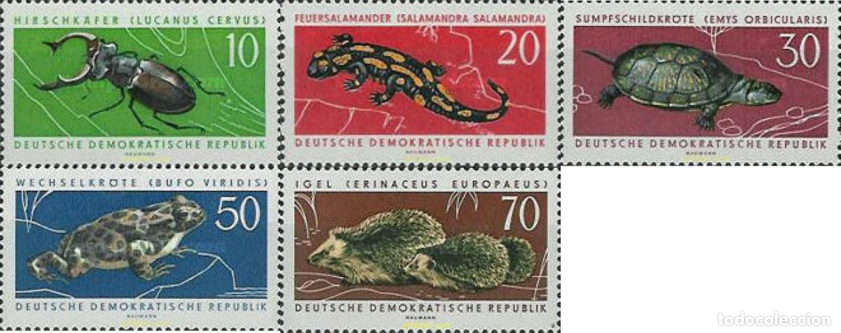 Sellos: 48849 MNH ALEMANIA DEMOCRATICA 1963 PROTECCION DE LA FAUNA