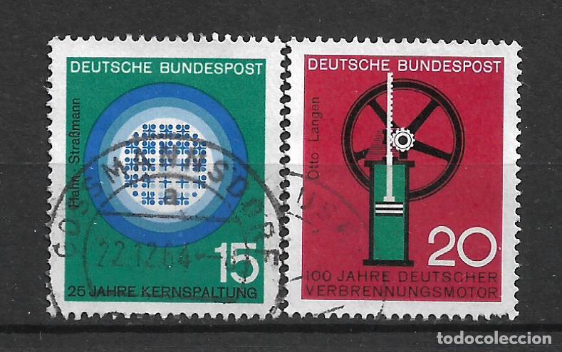 Sellos: alemania 1964 michel 441/442 usado - 19/65