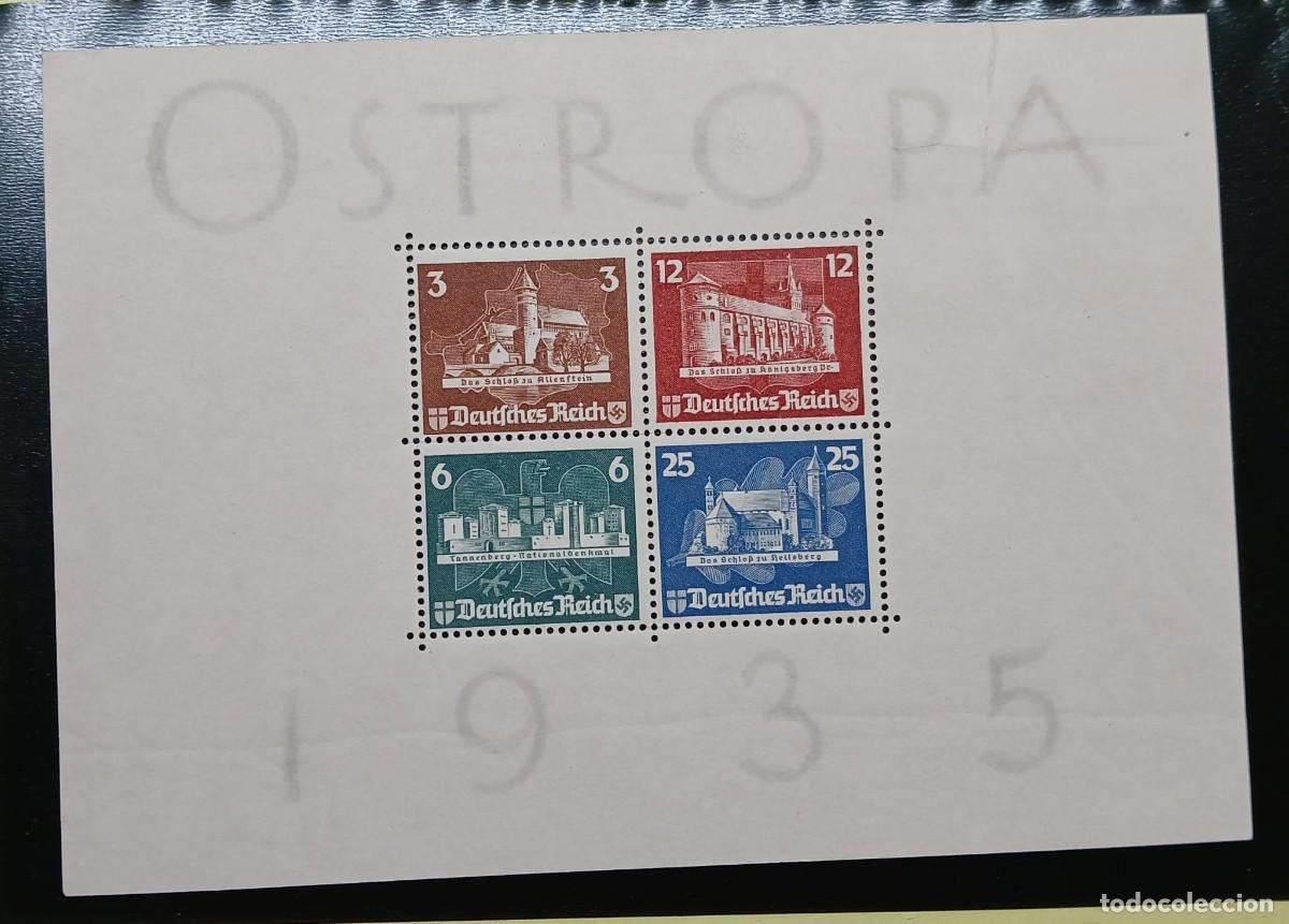 Sellos: Imperio alem&aacute;n 1935 Ostropa B3