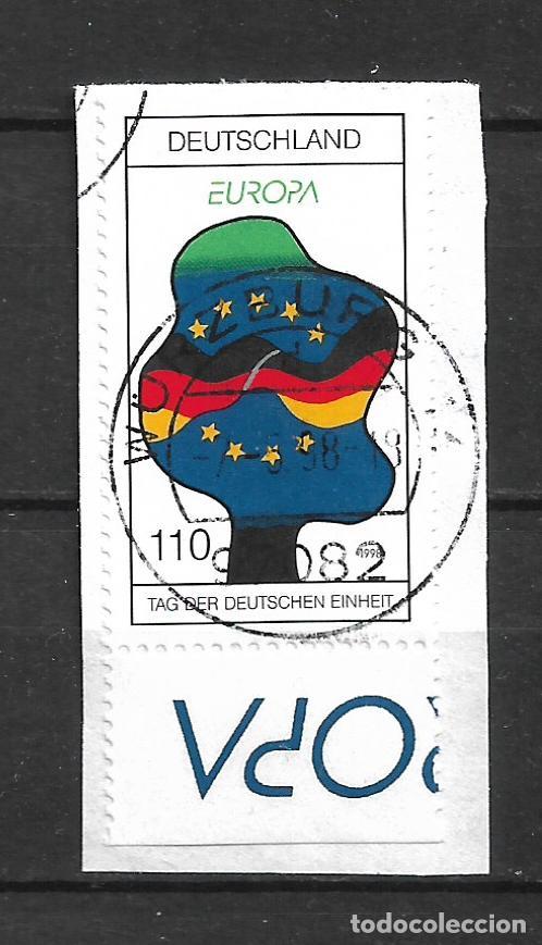 Sellos: alemania 1998 michel 1985 usado - 34/7