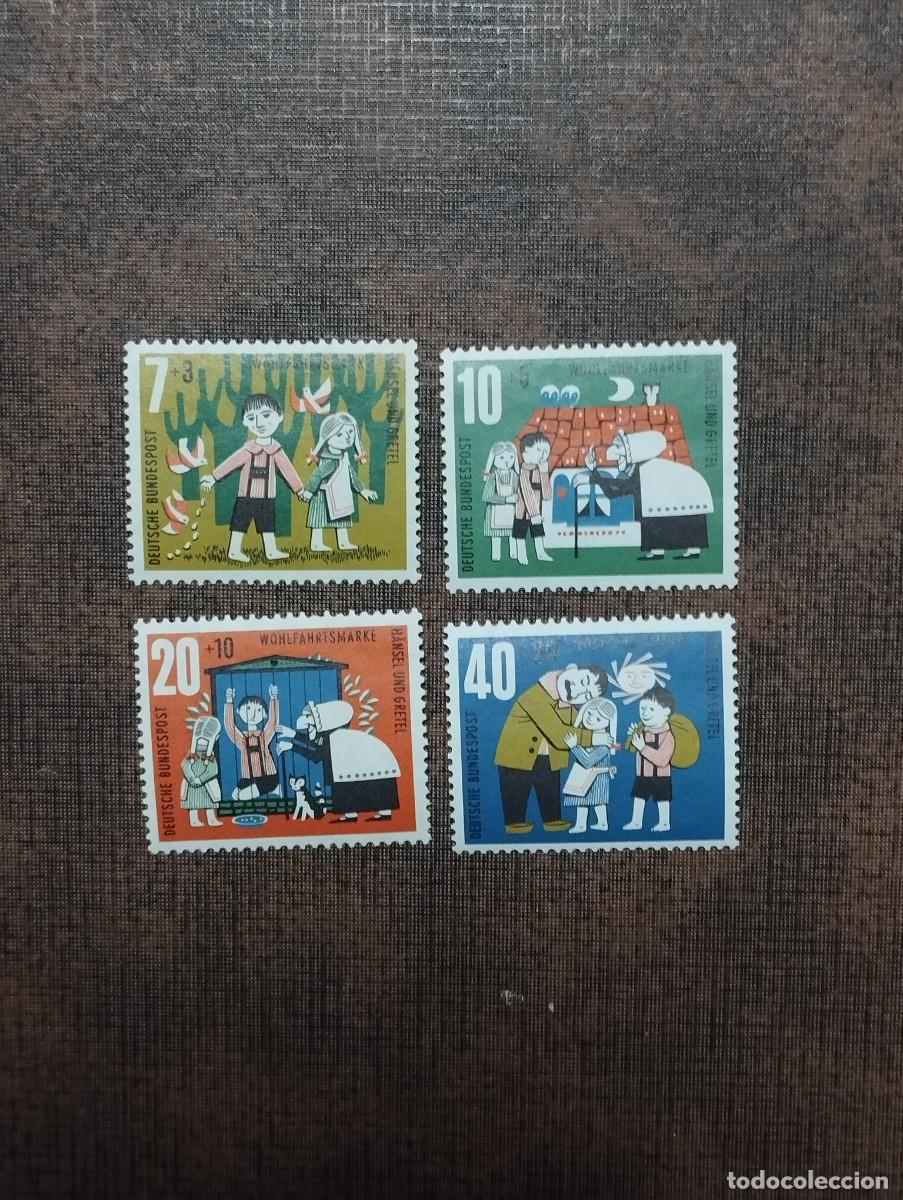 Sellos: 20.08/ Alemania Federal. 1961. Serie completa en nuevo