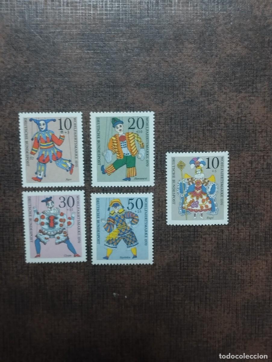 Sellos: 20.08/ Alemania Federal.1970. Serie completa en nuevo