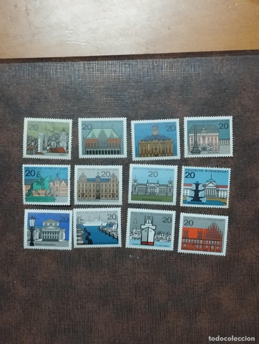 Sellos: 20.08/ Alemania Federal. 1964-65. Serie completa en nuevo
