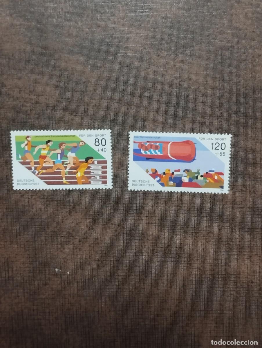 Sellos: 20.08/ Alemania Federal. 1986. Serie completa en nuevo