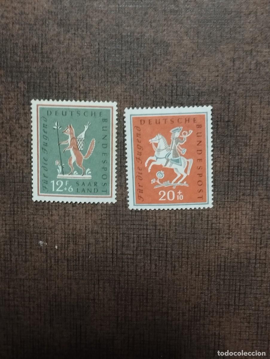 Sellos: 20.08/ Alemania Federal.1958. Serie completa en nuevo