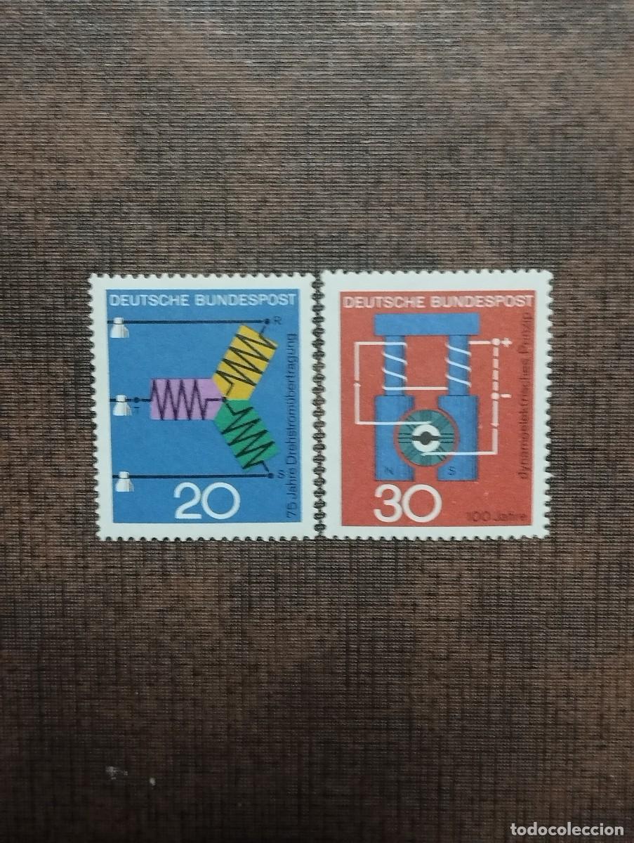 Sellos: 20.08/ Alemania Federal.1966. Serie completa en nuevo
