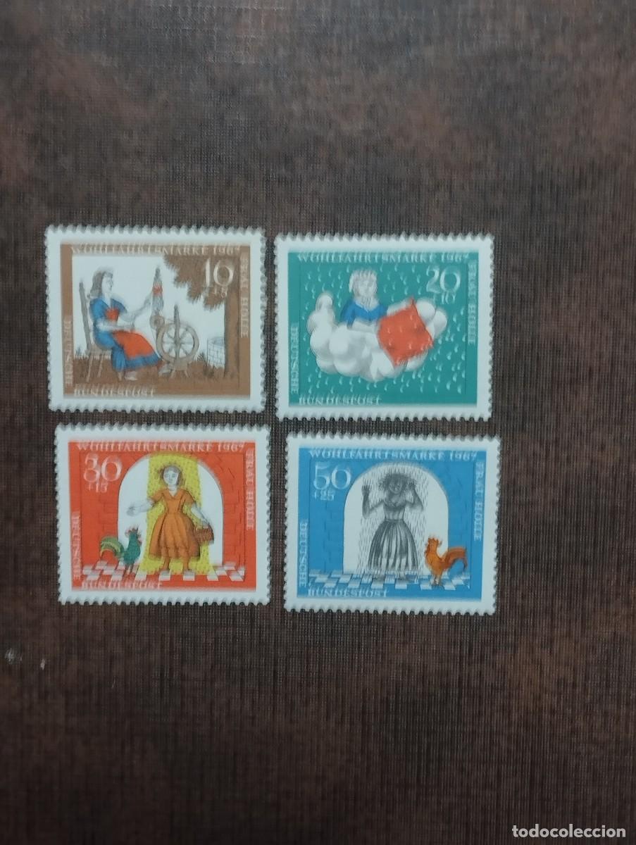 Sellos: 20.08/ Alemania Federal. 1967. Serie completa en nuevo